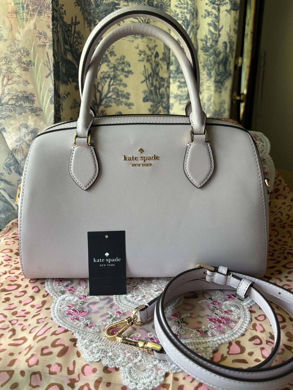 Lavender kate spade Dome Satchel